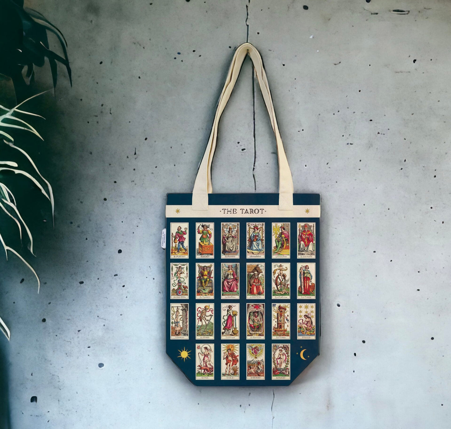 Cavallini Canvas Tote Bag - Tarot