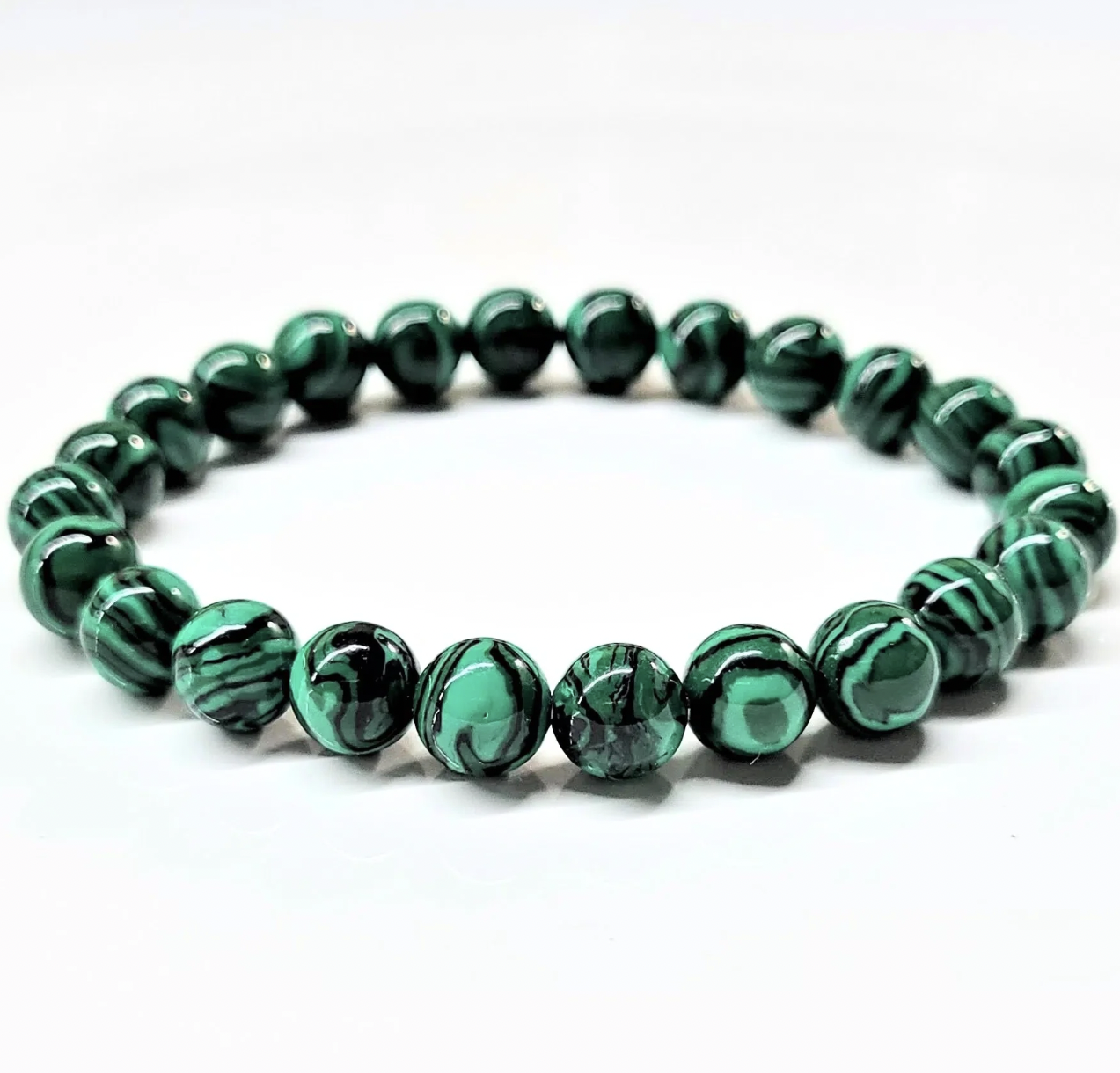 Malachite Beaded Bracelets