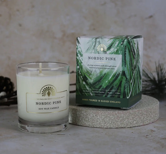 English Soap Nordic Pine Scented Candle