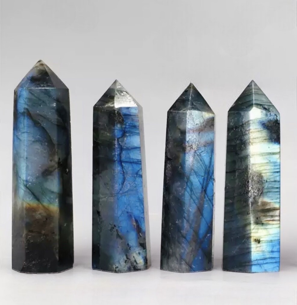 Labradorite Crystal Tower