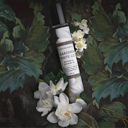 L'apothecarie Perfume Oil Roll On - Gardenia + White Lily