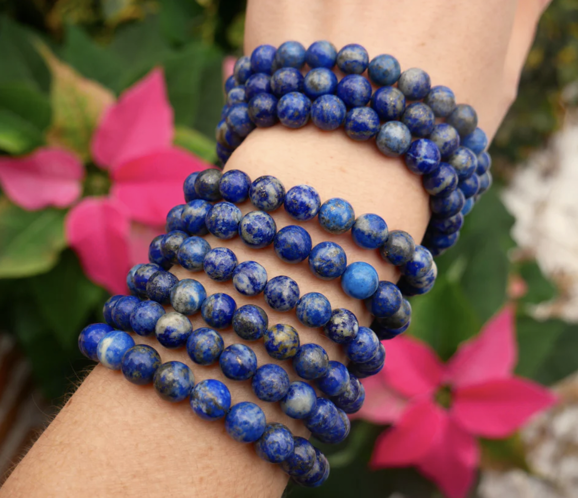 Lapis Lazuli Beaded Bracelet