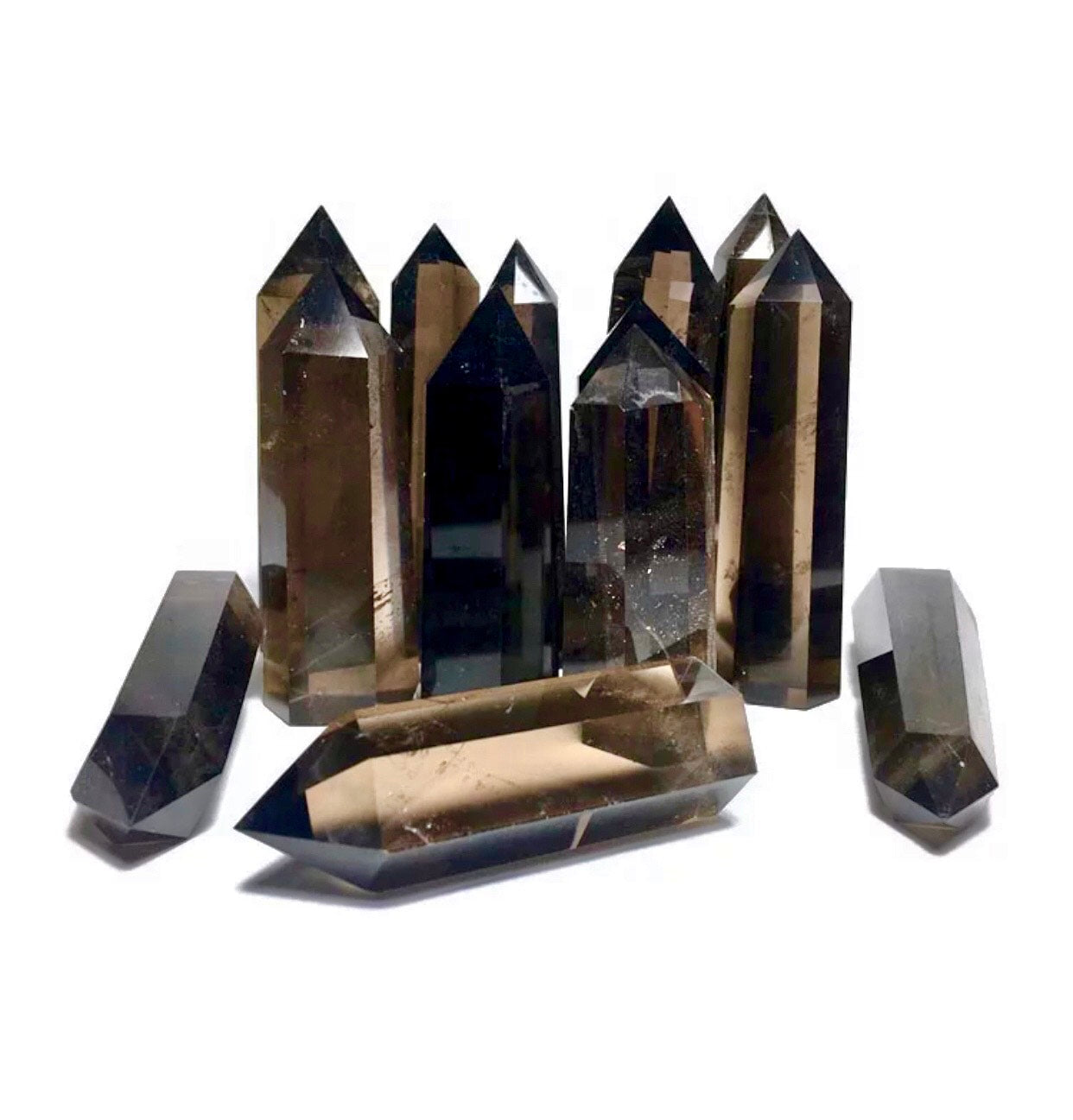 Smokey Quartz Crystal Tower