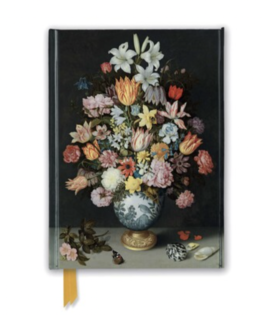Bosschaert the Elder: Still Life of Flowers (Foiled Journal) by A Flame Tree Notebook