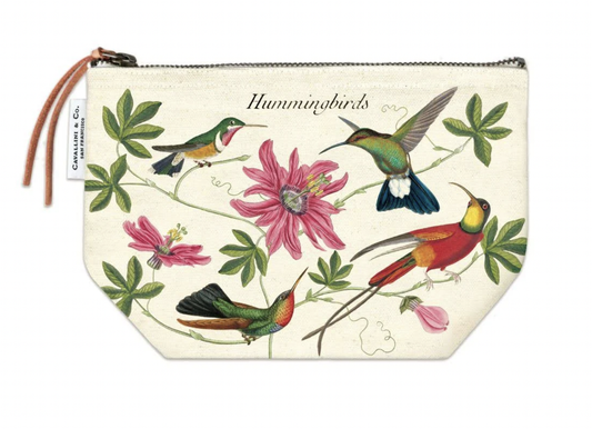Cavallini Hummingbird Pouch Bag