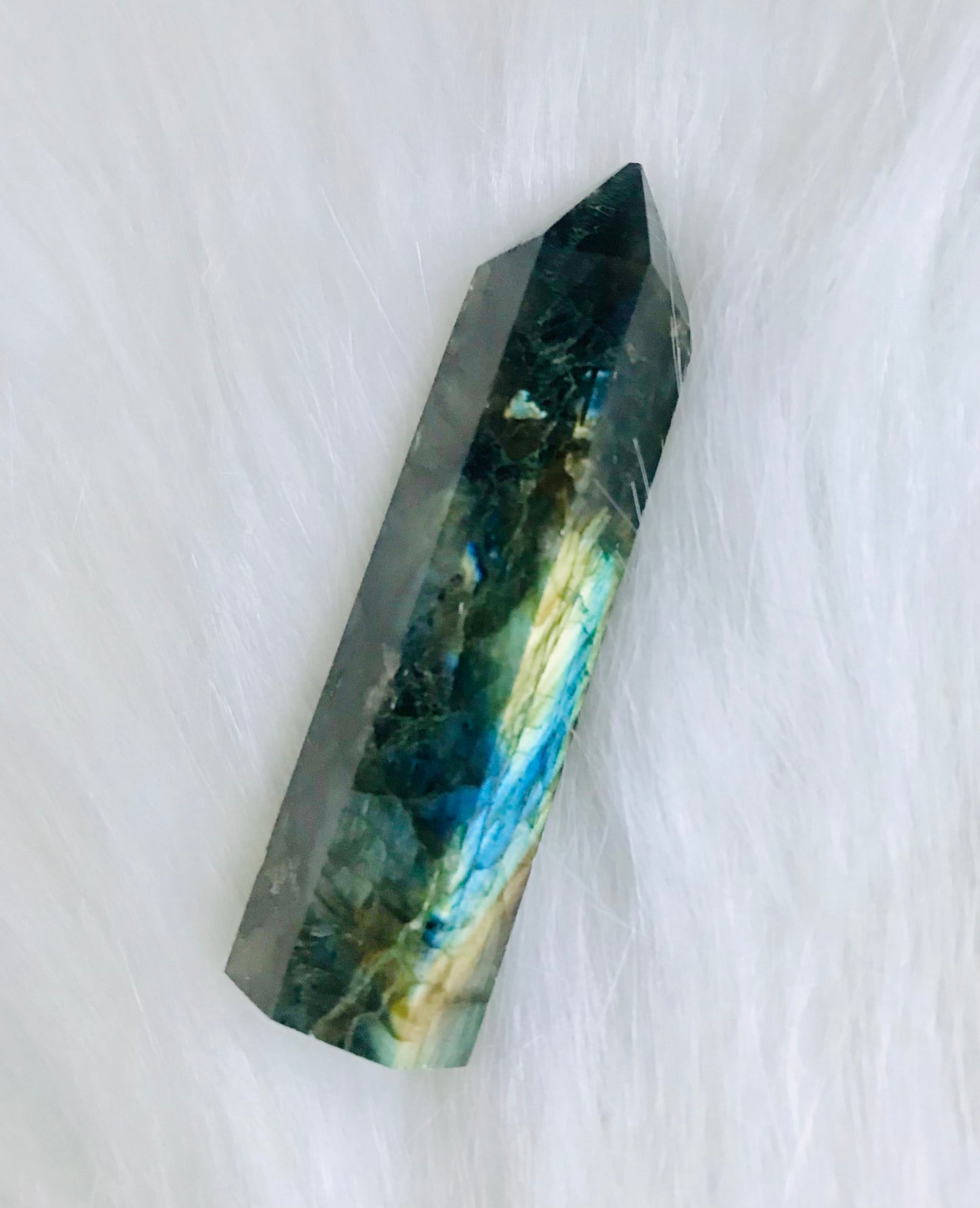 Labradorite Crystal Tower