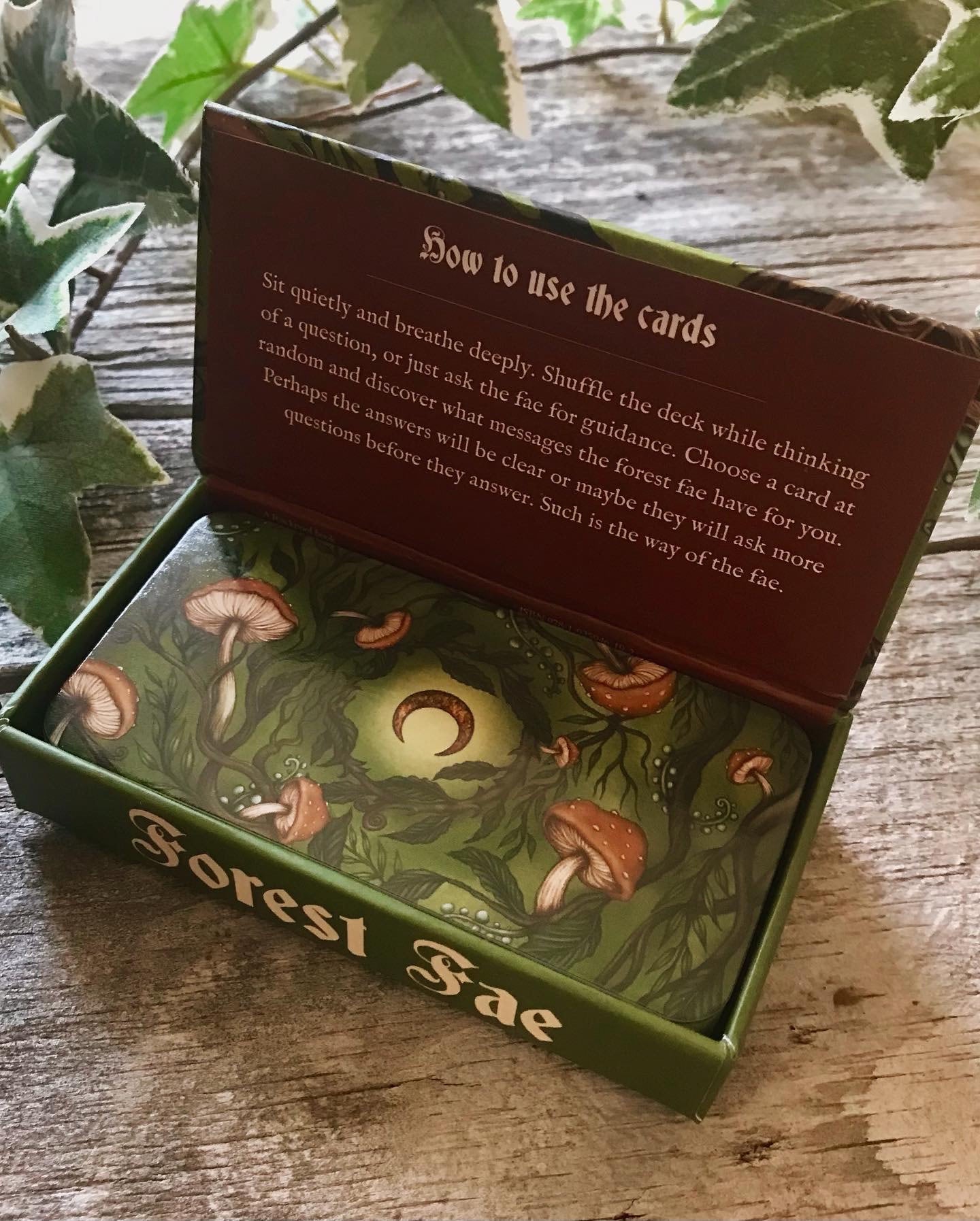 Forest Fae Message Cards