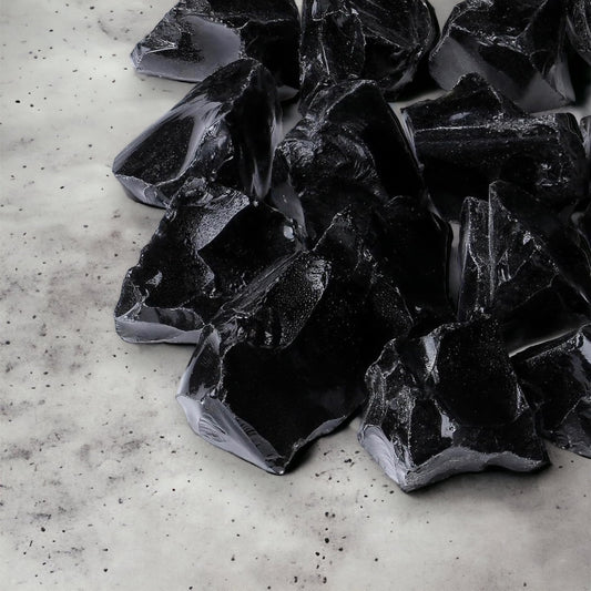 Obsidian Raw Crystal Tumble