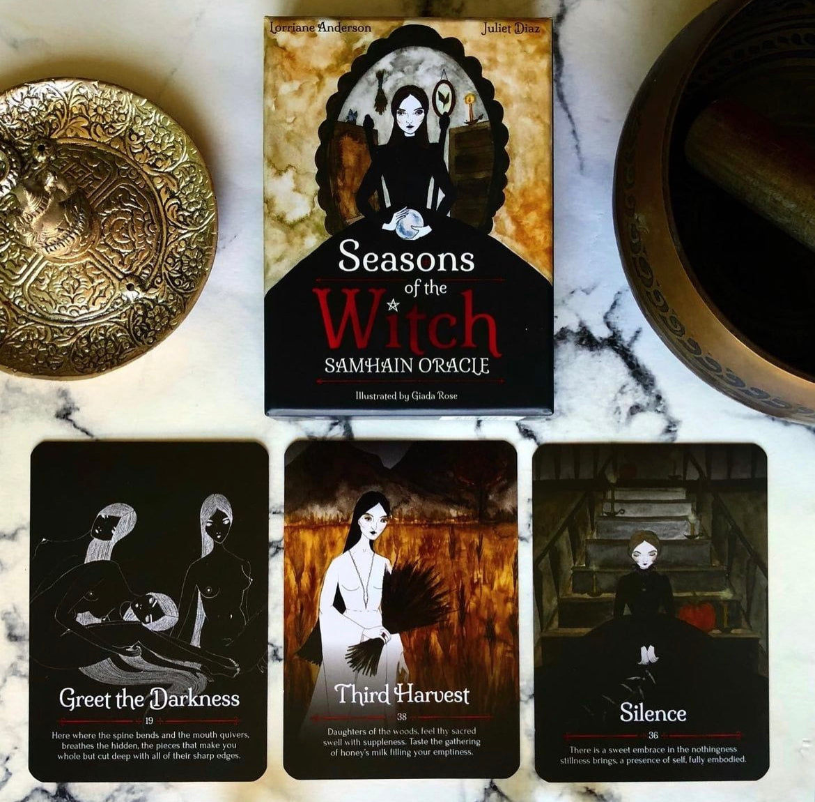Seasons of the Witch - Samhain Oracle Cards