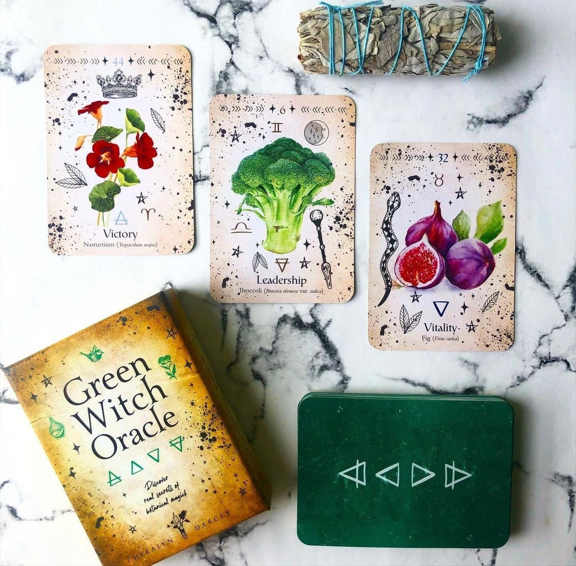 The Green Witch Oracle Card