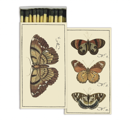 Brown Butterfly Match Box