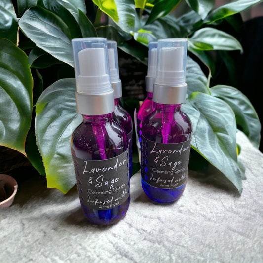 Amethyst Lavender & Sage Cleansing Spray