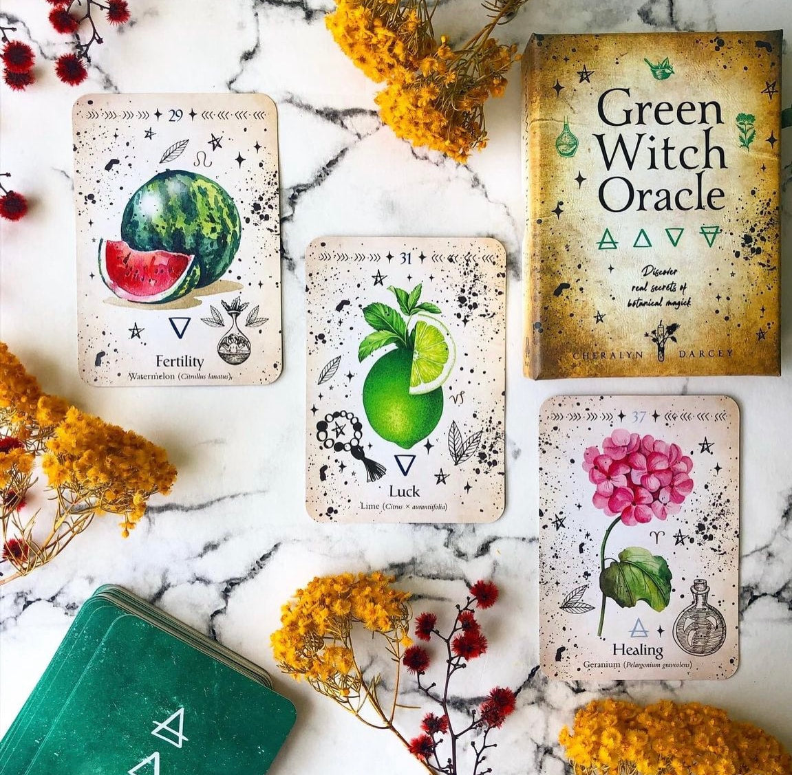 The Green Witch Oracle Card