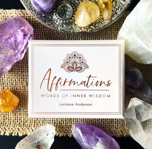 Affirmations Words of Inner Wisdom Message Cards