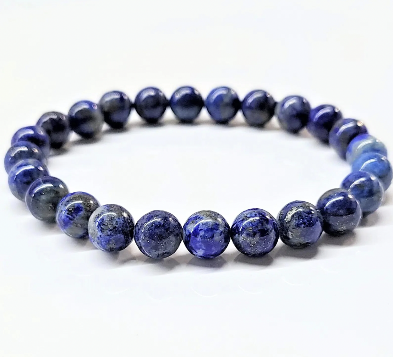 Lapis Lazuli Beaded Bracelet